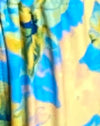blu acquerello floreale