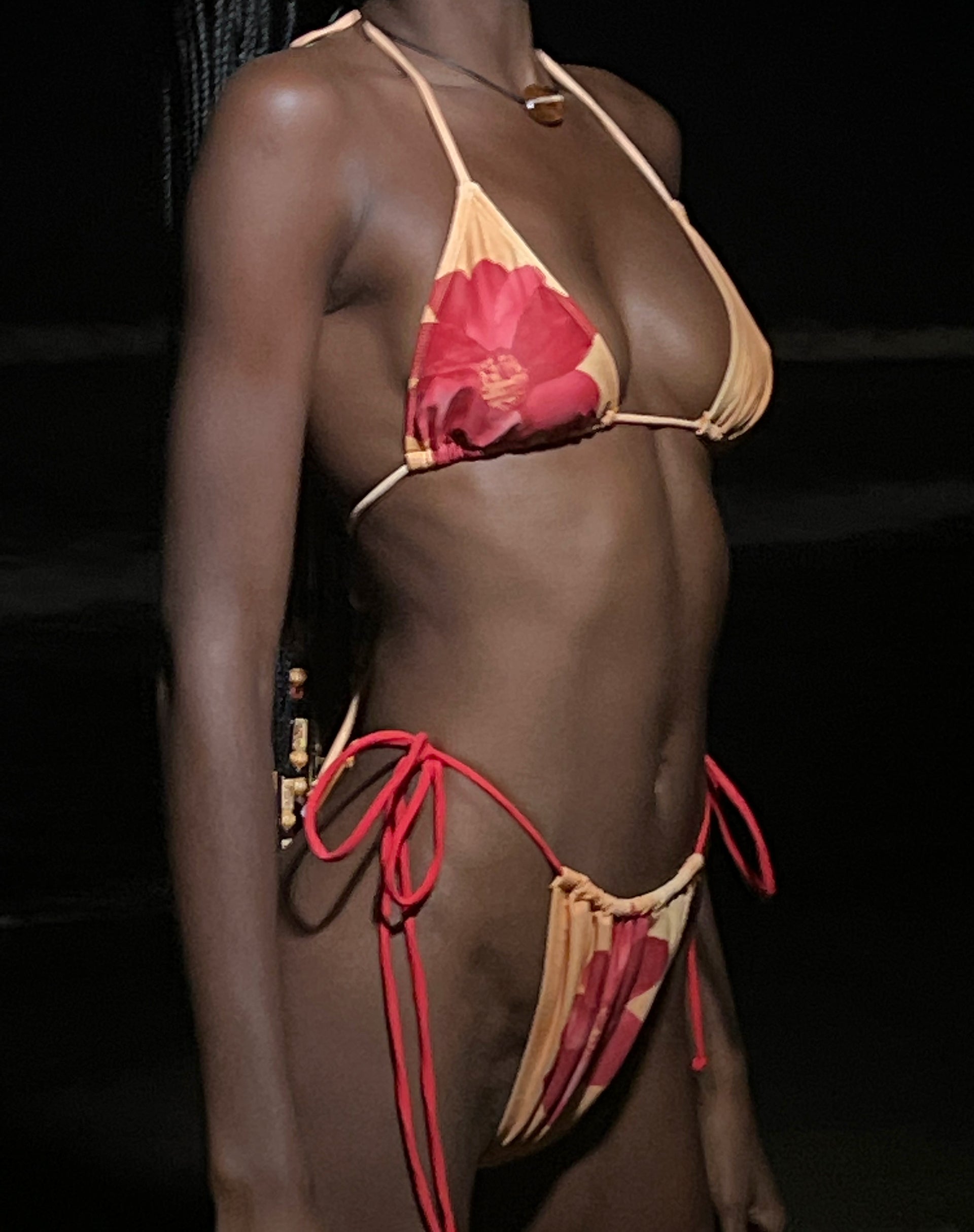 Immagine di Pami Bikini Top in Orange Flower