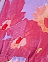 Floreale rosa Holiday con rilegatura lilla
