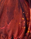 Rosso ibisco con perline