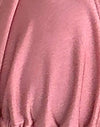 Rosa shimmer con fiocco nero
