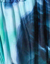  Blu floreale astratto