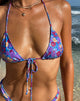 Immagine di Pamita Bikini Top in Washed Out Floral Purple