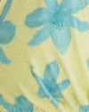 Fiore dipinto di giallo