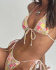 Immagine di Pamita Top bikini in rosa astratto floreale Swim