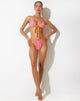immagine di Leyna Bikini Bottom in Pink Terry