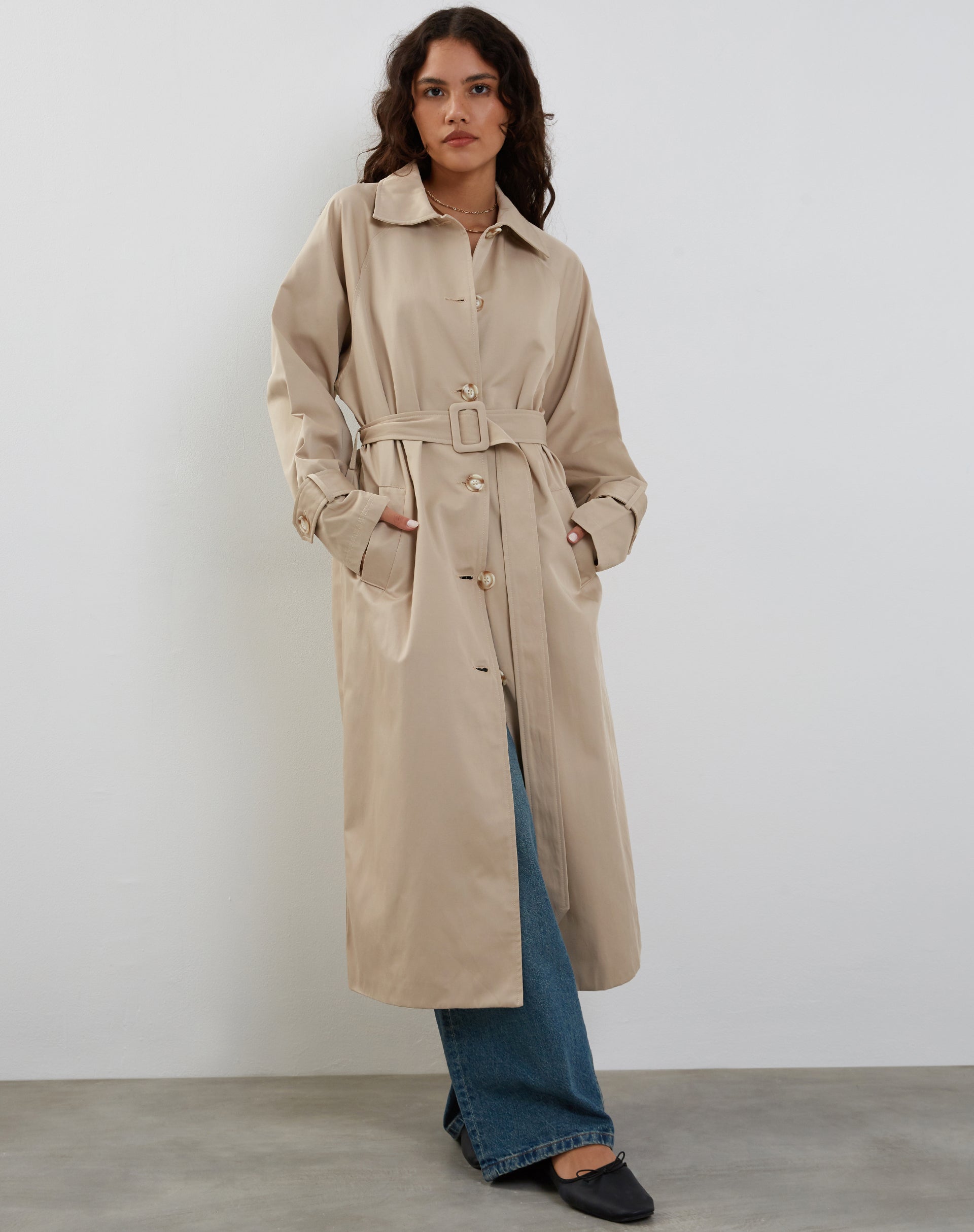 Immagine di Panala Trench Coat in Sand