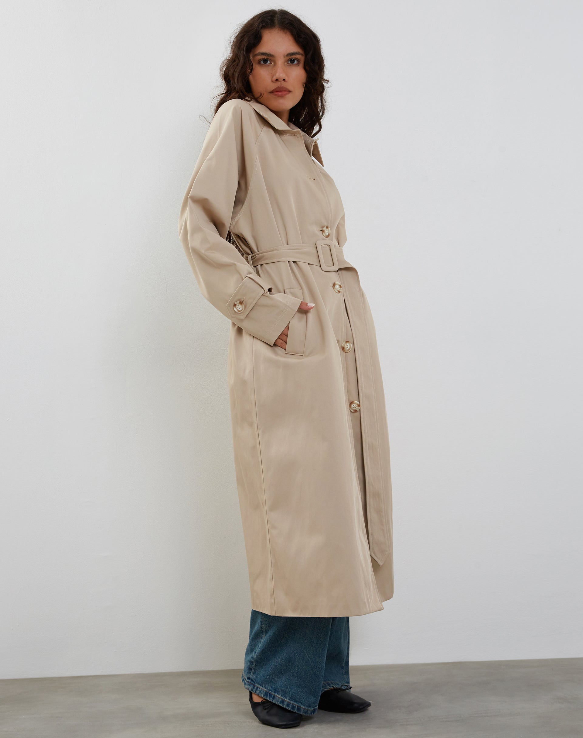 Immagine di Panala Trench Coat in Sand
