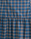  Blu tartan medio