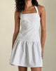 Immagine di Panja Mini Dress in Small Stripe Vertical Grey