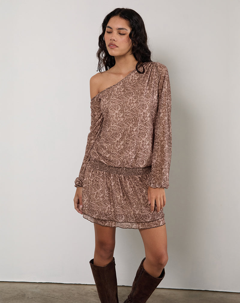 Immagine di Papinka Abito in maglia Vintage Paisley Rosa