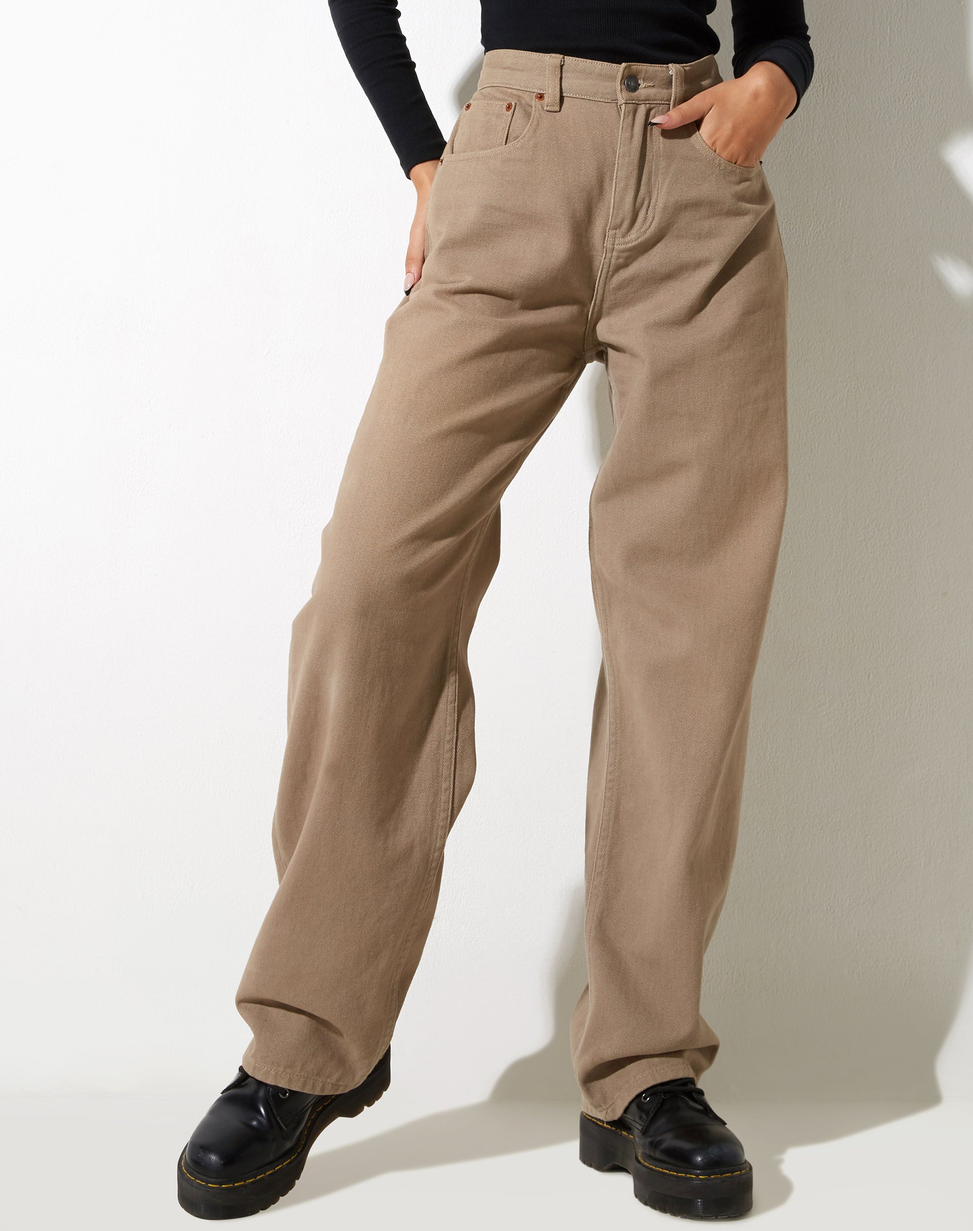 Immagine di Parallel Jeans in Burnt Olive