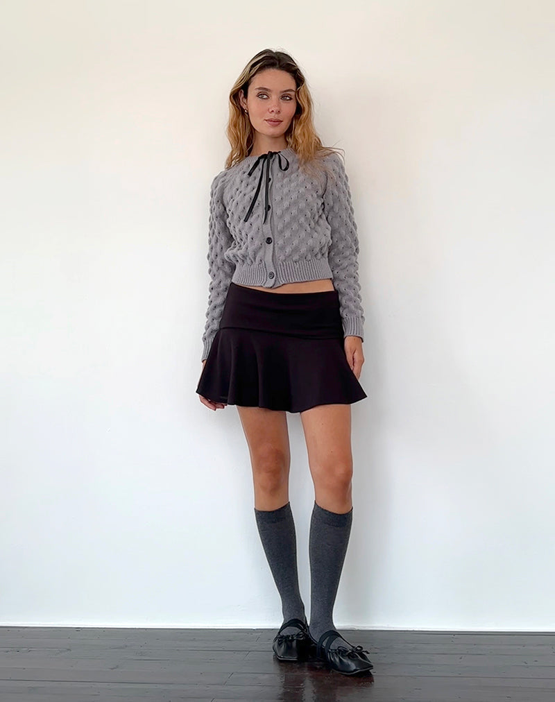 Immagine del cardigan Paulette in grigio chiaro