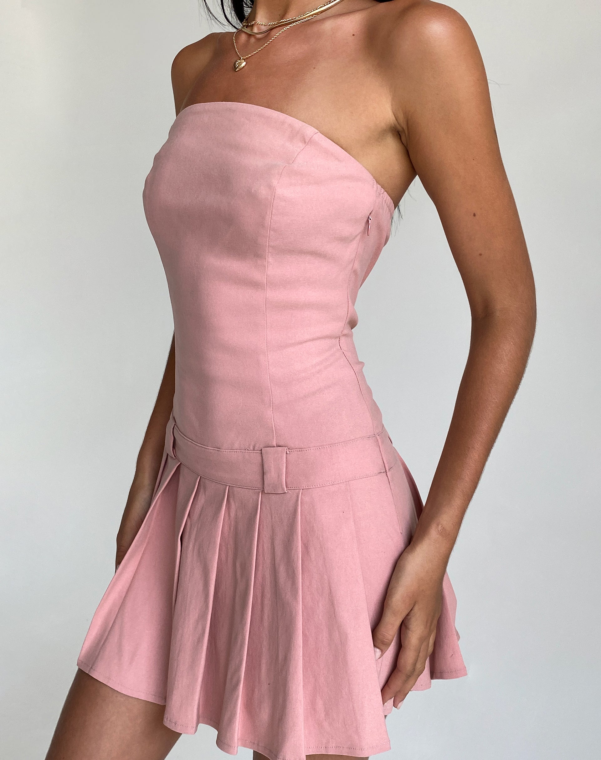 Immagine di Payoda Mini Abito a Fascia in Rosa