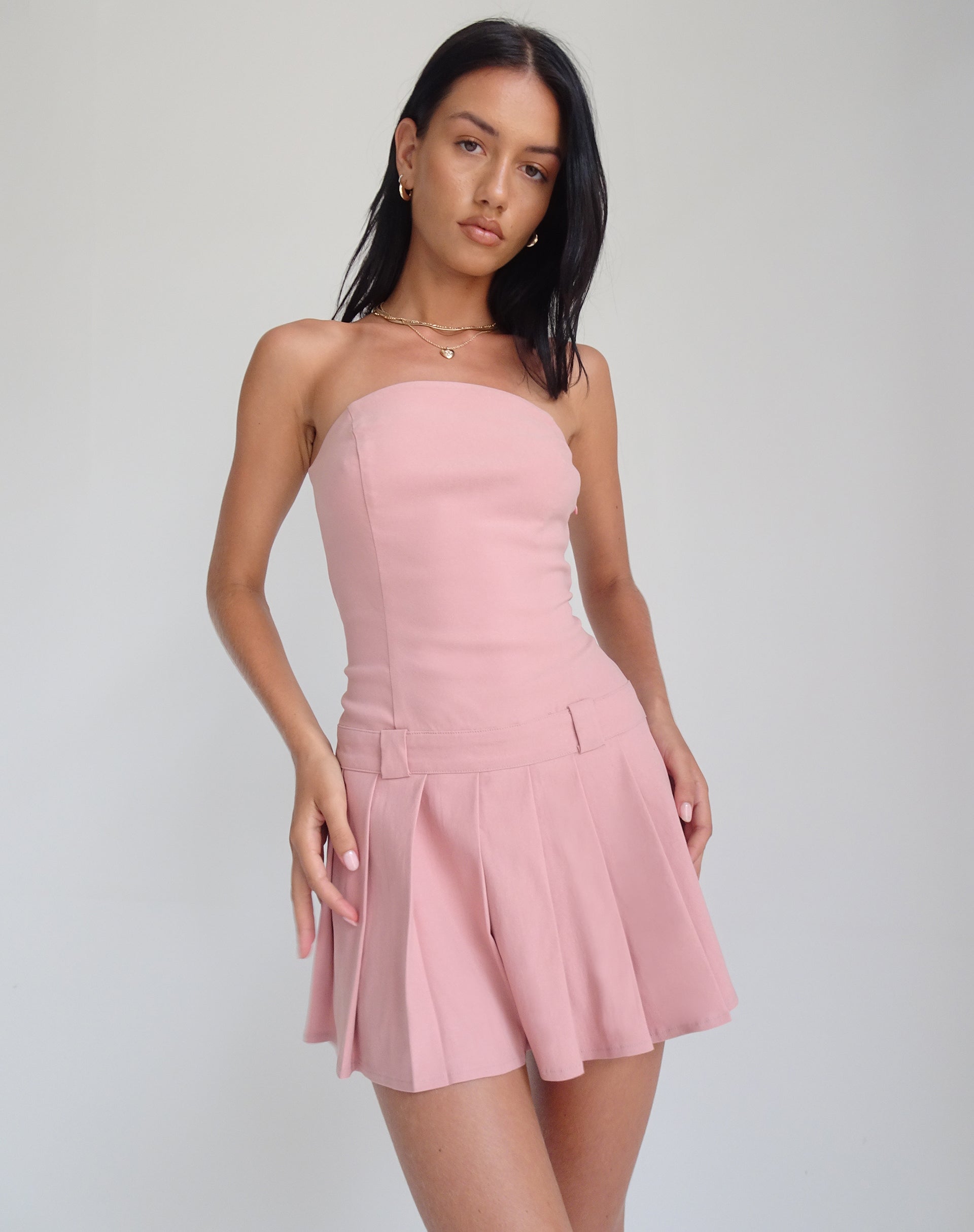 Immagine di Payoda Mini Abito a Fascia in Rosa