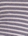 Grigio scuro malva e avorio a righe