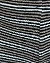 Striscia nera e marrone