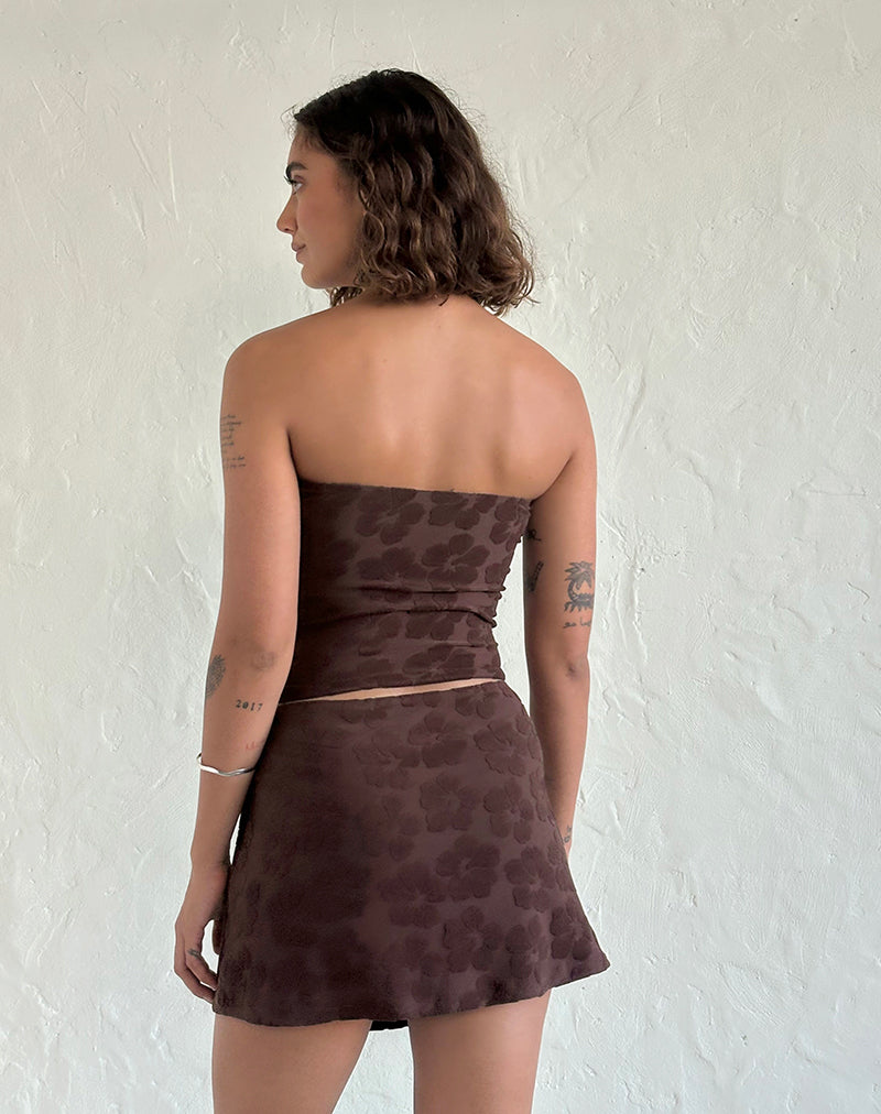 Immagine di Peggy Top in Hibiscus Terry Brown