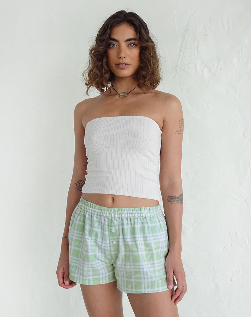 Immagine di Laboxe Pantaloncini in tela da tavola Neo Mint