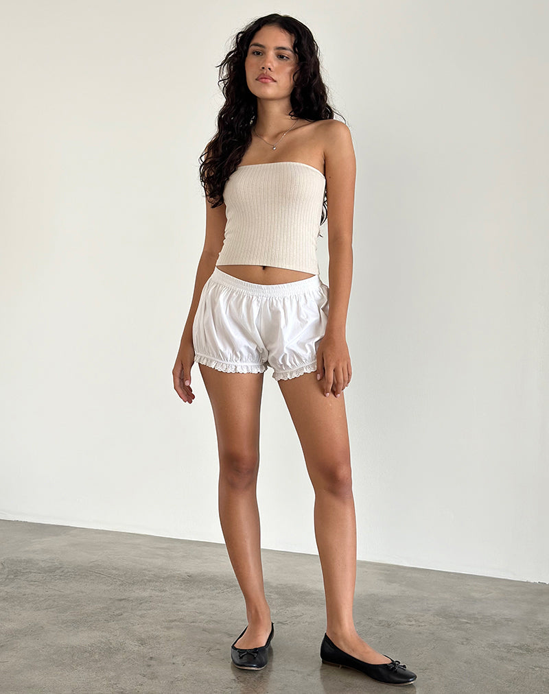 Immagine di Peggy Tube Top in Pointelle Nude