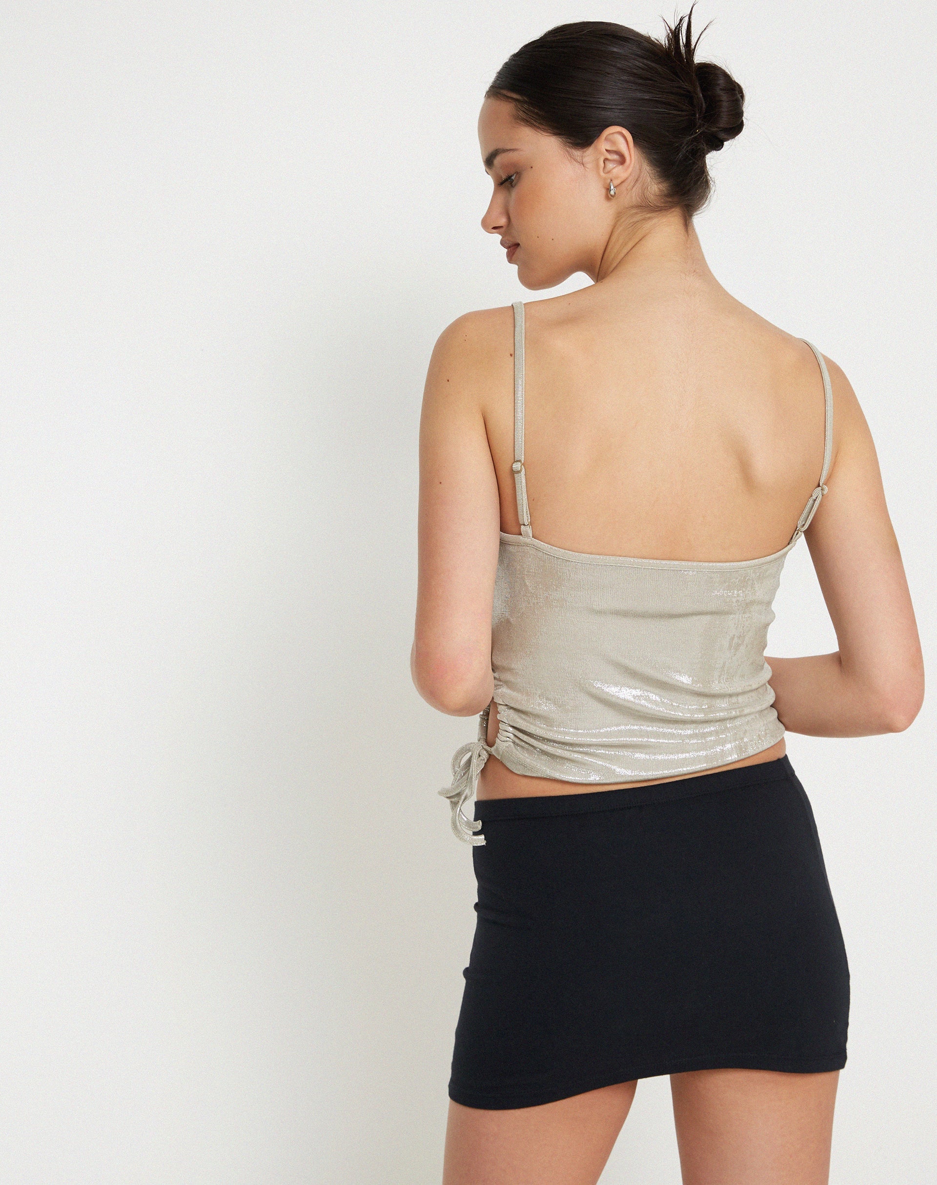 immagine di Pratiba Strappy Top in argento