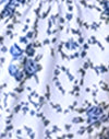 Catena di fiori blu