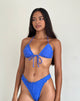 Immagine di Prisha Bikini Top in Royal Blue