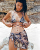 immagine di Parmia Bikini Top in Farfalla Astratta Oro
