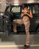 Immagine di MOTEL X IRIS Jeans a gamba dritta in Laser Swirl Brown