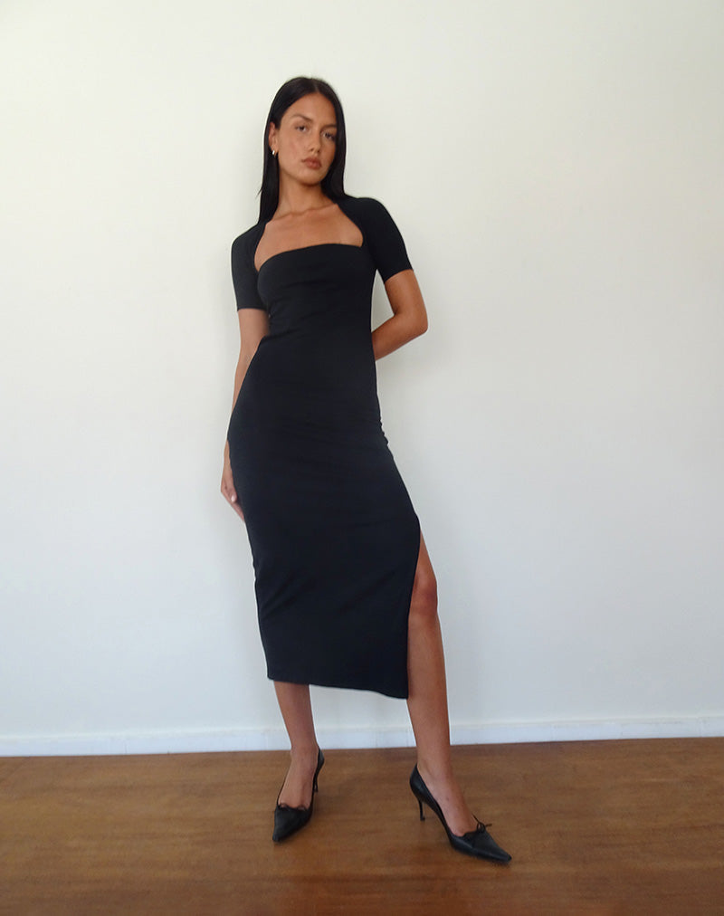 Immagine di Quala Midi Dress in nero