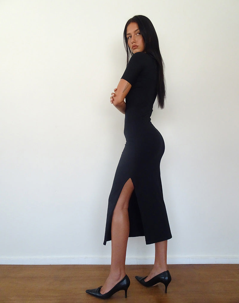 Immagine di Quala Midi Dress in nero