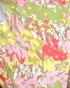 Costume da bagno rosa astratto floreale