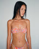 Immagine di Racola Bikini Top in Fluro Flower Orange