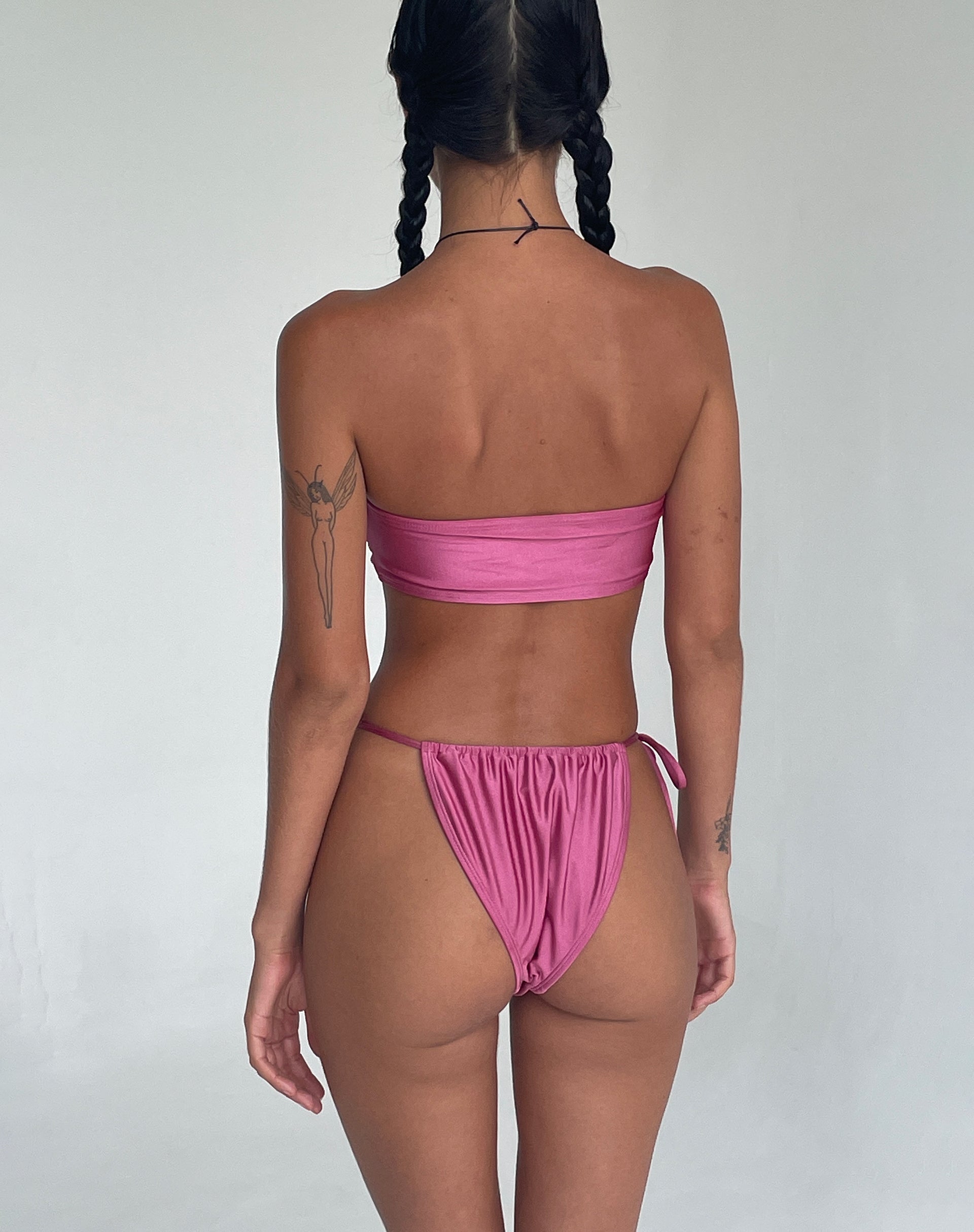 Immagine di Leyna Bikini Bottom in Mauve Shimmer