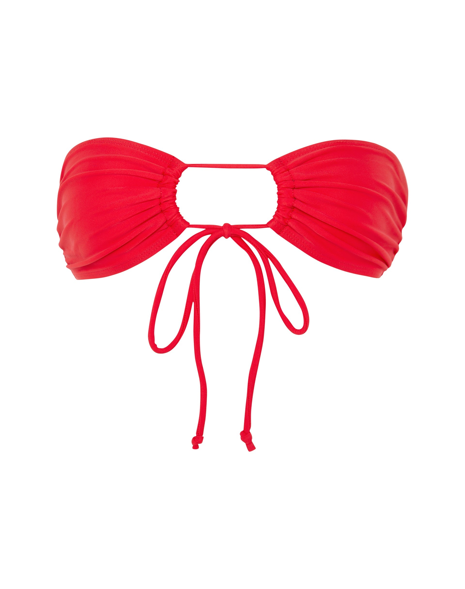 Immagine di Racola Bikini Top in Rosso Scarlatto