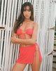 Immagine di Yargo Sarong a rete in rosso scarlatto