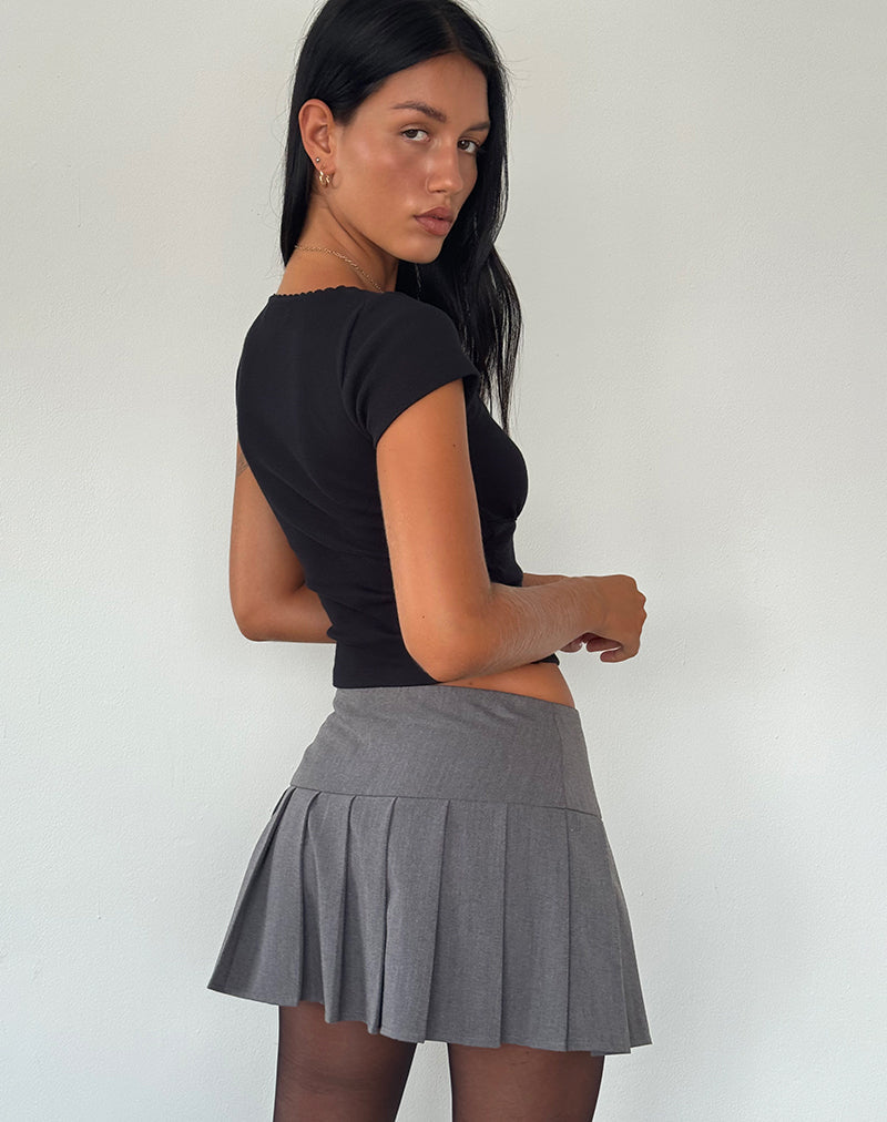Immagine di Rada Top in Rib Black