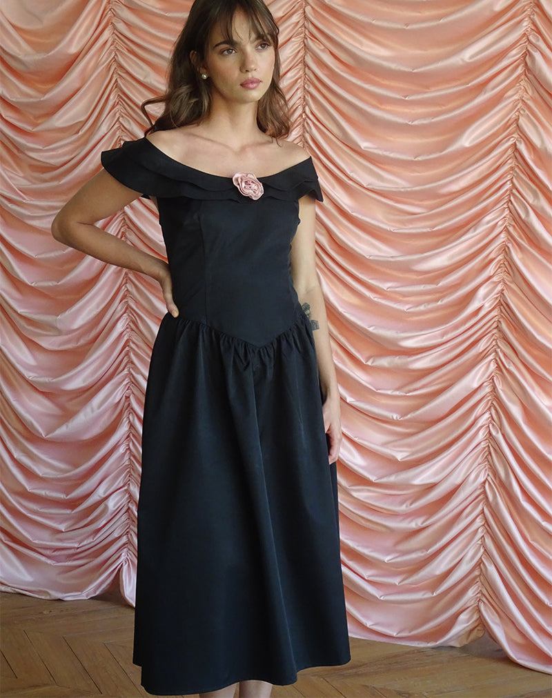 Immagine di Radovan Midi Dress in nero