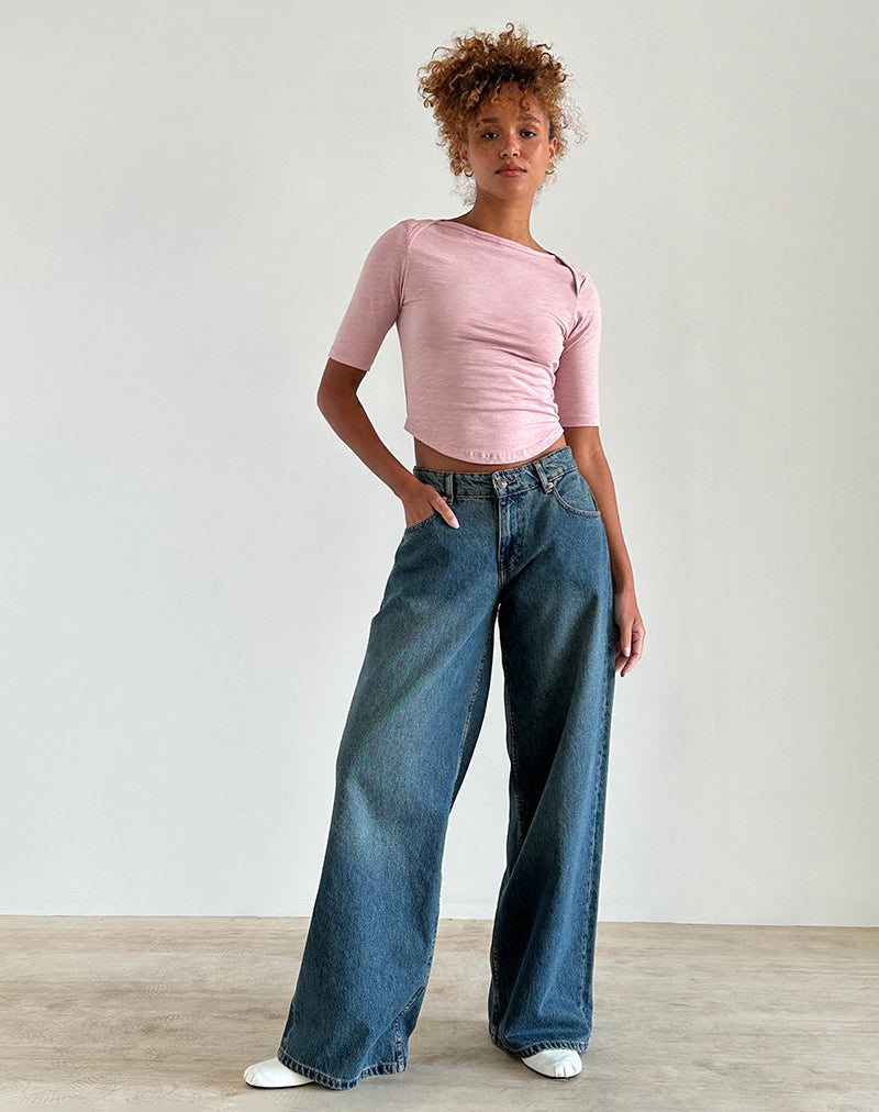 Immagine di Ralda Maglia curva in rosa Lady