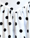 80s Polka Bianco