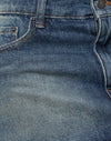 Blu acciaio con tasche