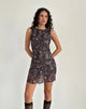 Immagine di Renata Mini Dress Botanical Brown