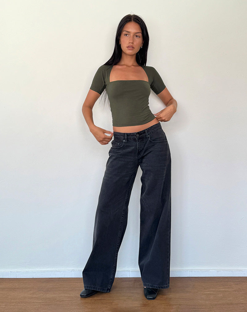 Immagine di Requa Crop Top in Olive
