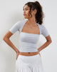 Immagine di Requa Crop Top in Grigio Alba