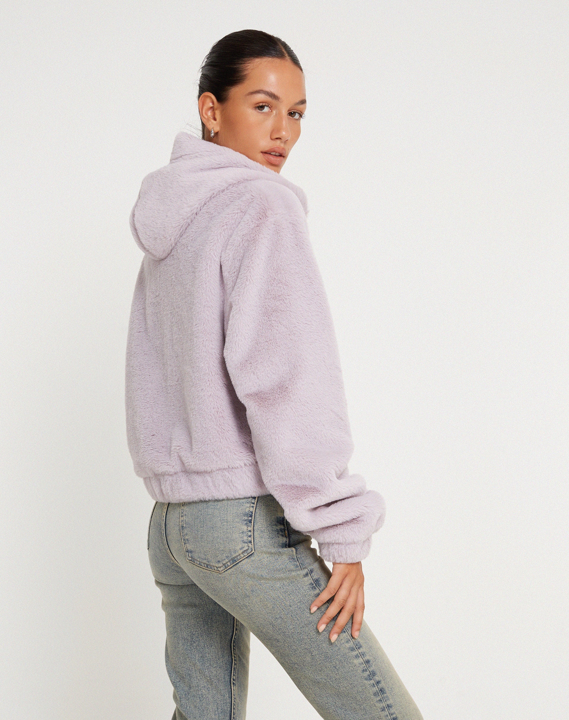 Immagine di Banowa Zip Up Jacket in Lilac