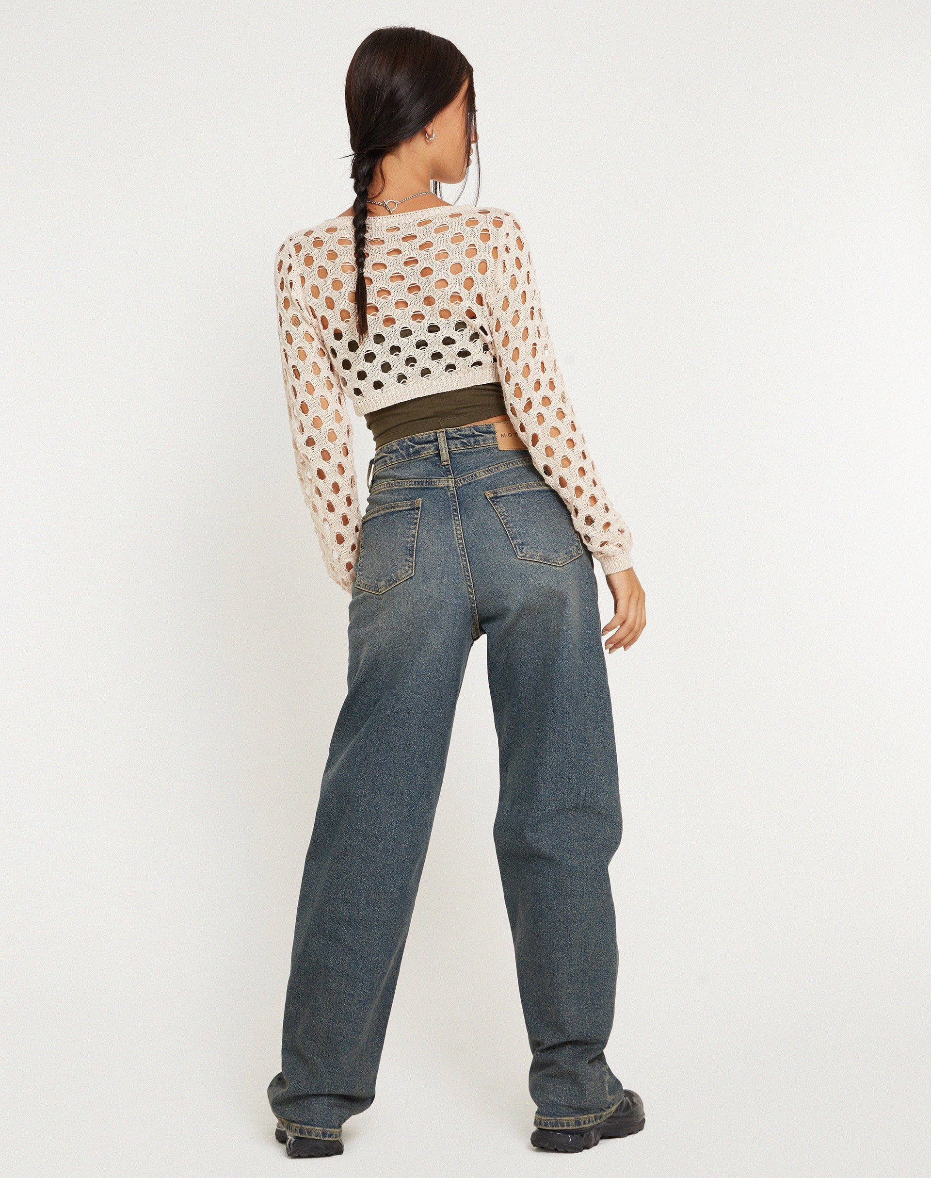 Immagine di Kansaya Crop Top in Beige