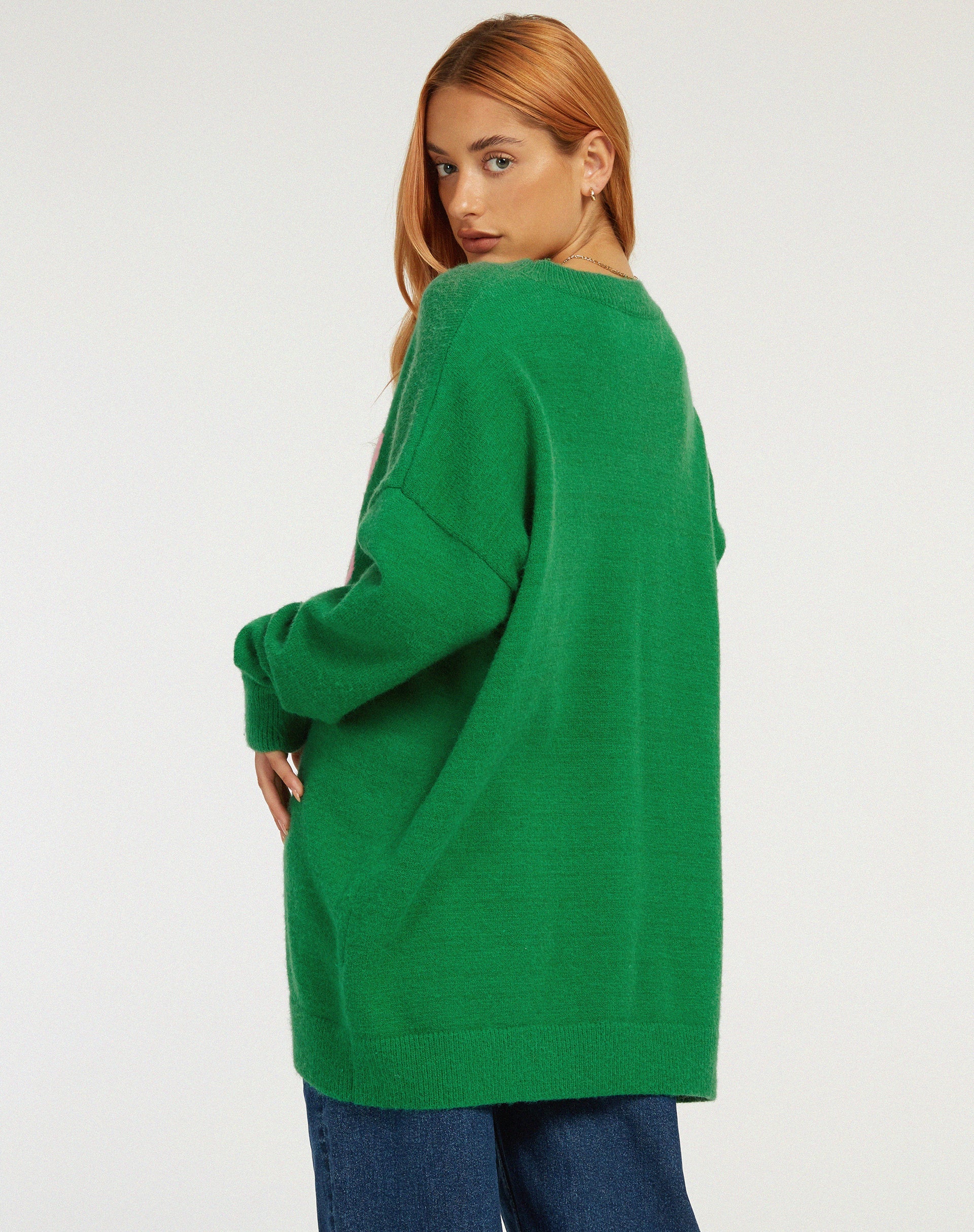 Immagine di Lulees Jumper in verde Pinky Promise
