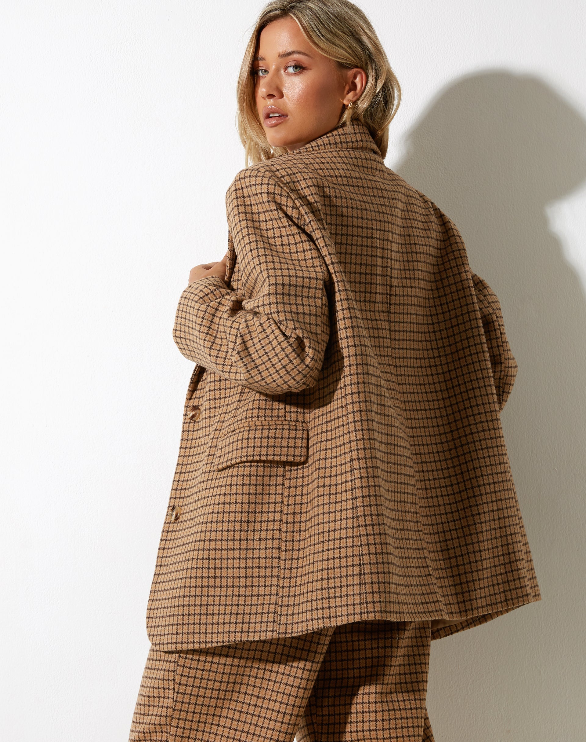 immagine di Maiwa Blazer in lana marrone