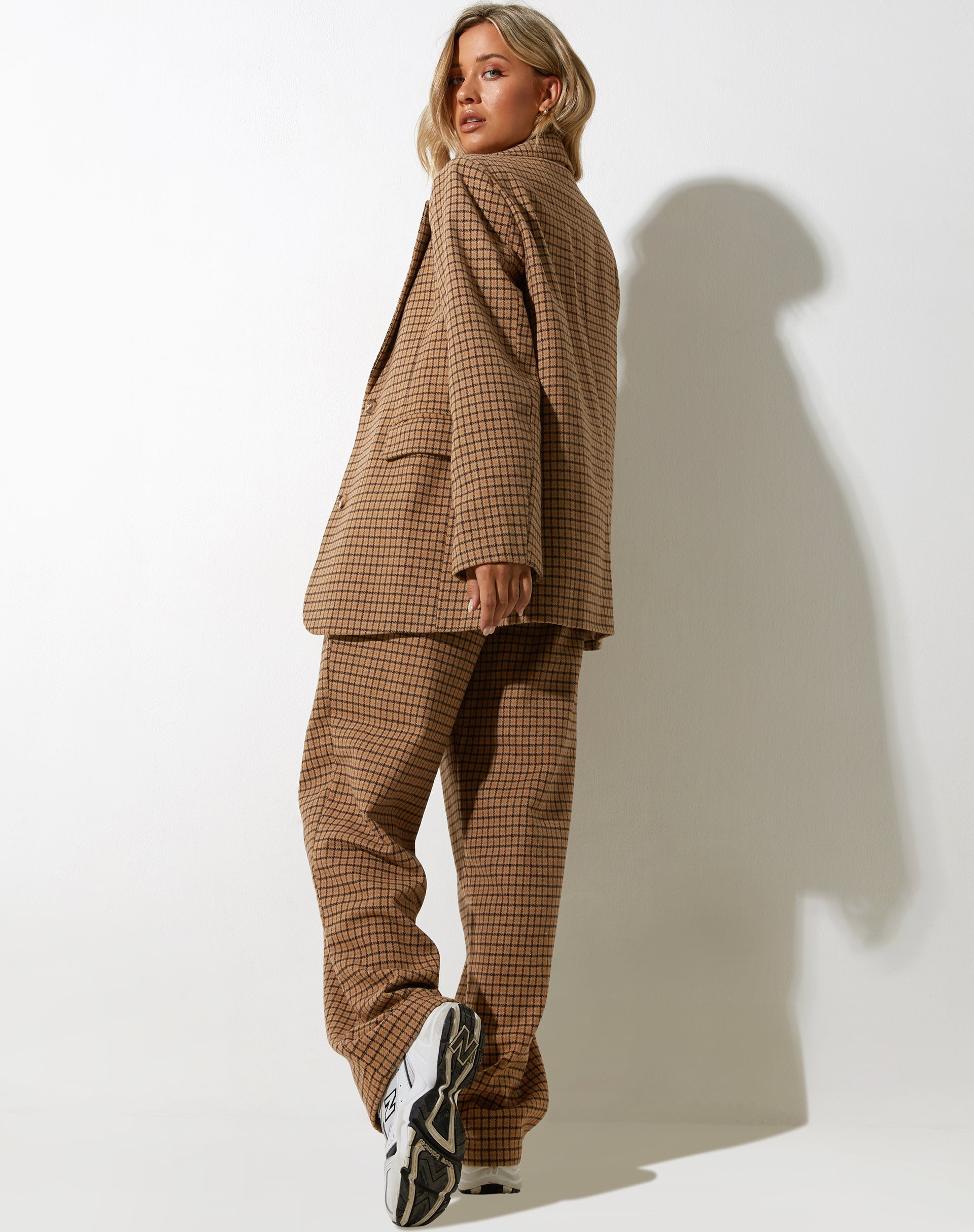 immagine di Maiwa Blazer in lana marrone