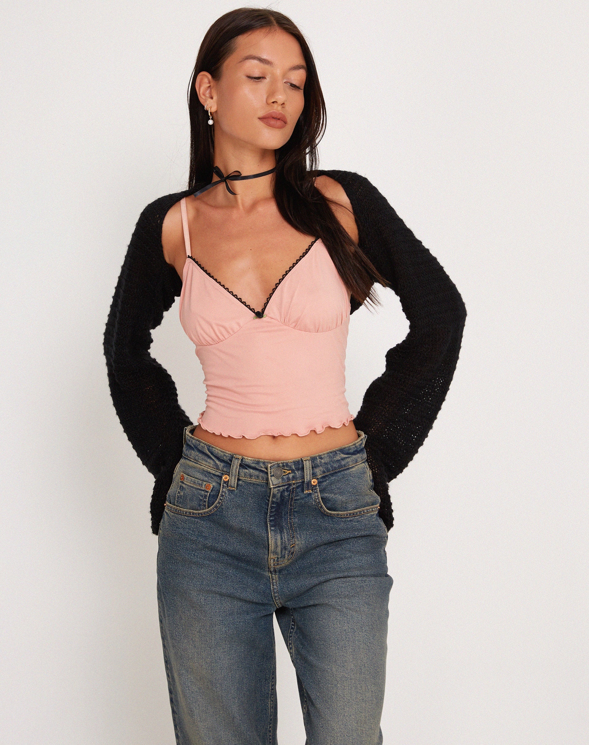 Immagine della canotta Mia Ballet Jersey Cami in rosa